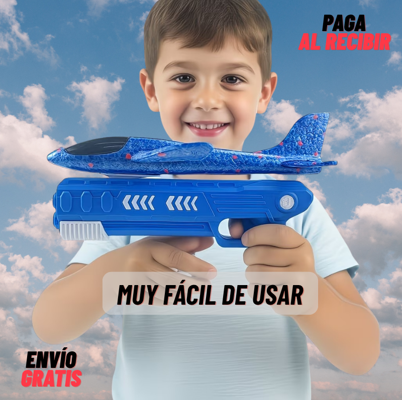 Pistola lanza aviones