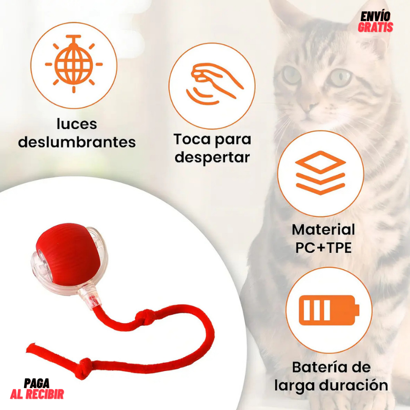 Pelota inteligente para mascota