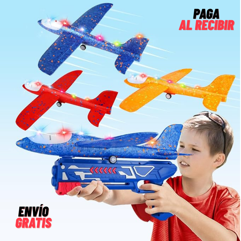 Pistola lanza aviones
