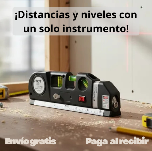 Nivel laser multifuncional