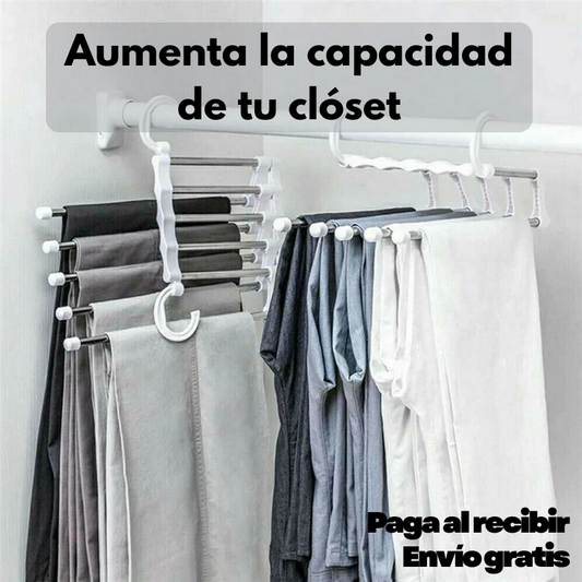 Perchero multiuso plegable - Pack 3 unidades