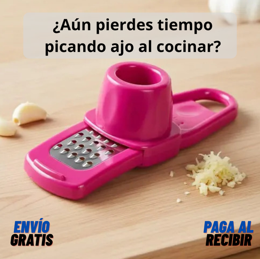 Mini rallador de ajo