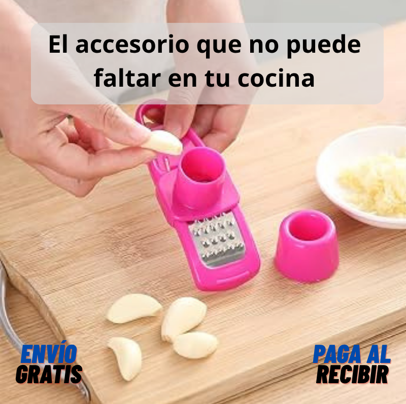 Mini rallador de ajo