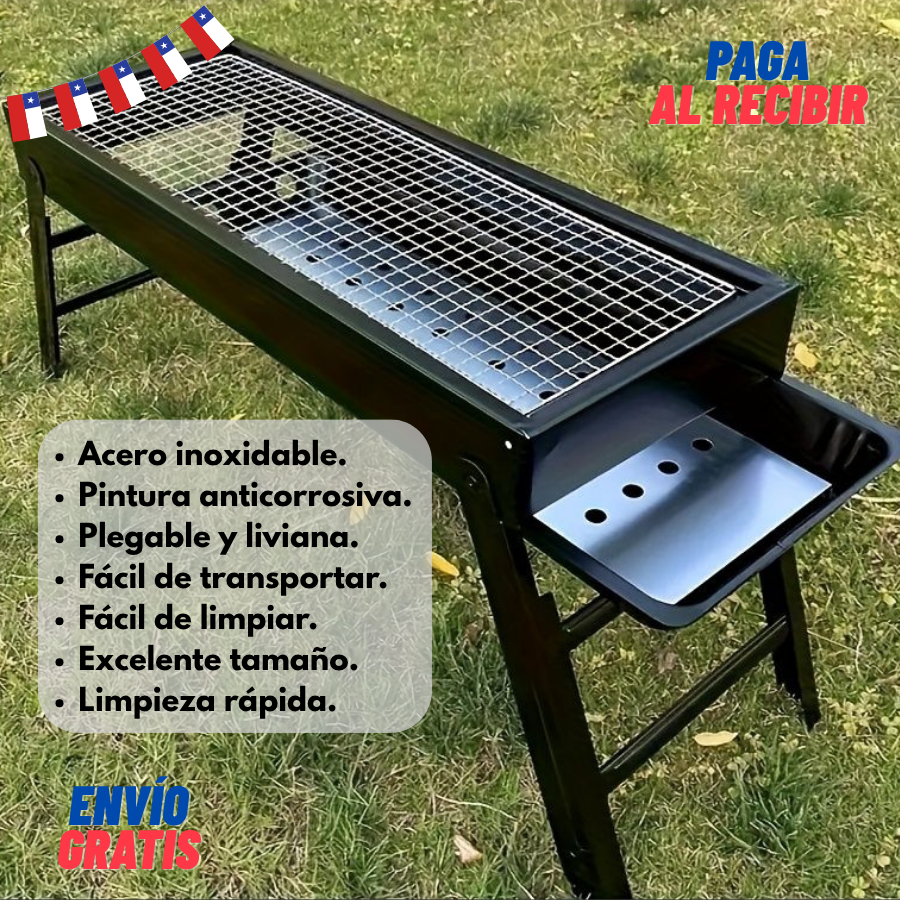 FireGrill™ - Parrilla portátil fácil de transportar