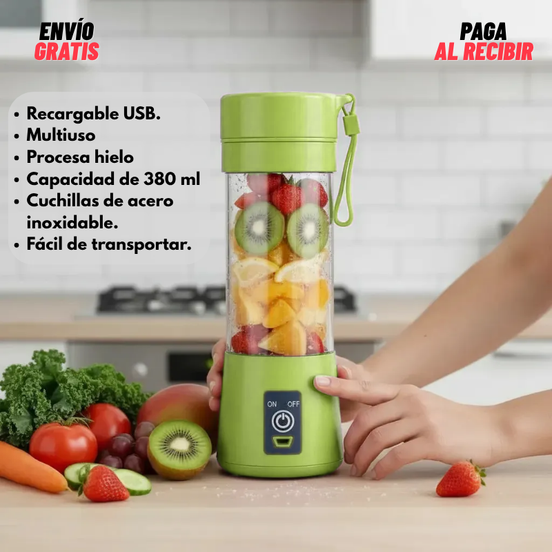 PortableBlender™ - Licuadora portátil COLOR VERDE