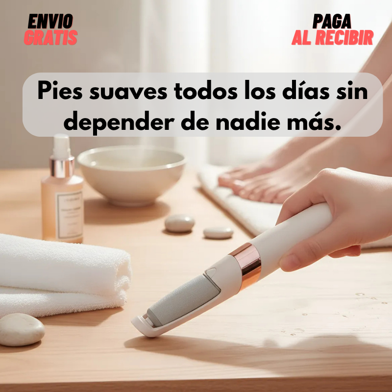 Lima eléctrica: Cuida tus pies de la mejor forma.
