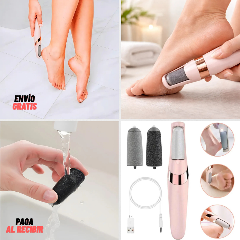 Lima eléctrica: Cuida tus pies de la mejor forma.