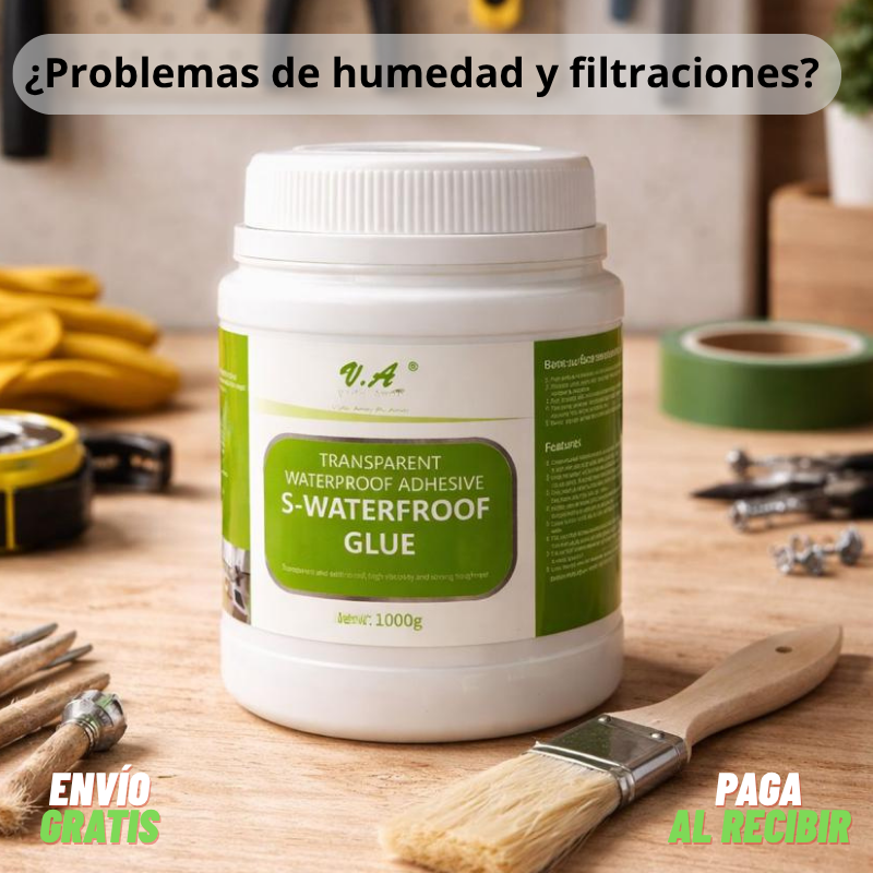 Sellador adhesivo impermeable 300 GRS