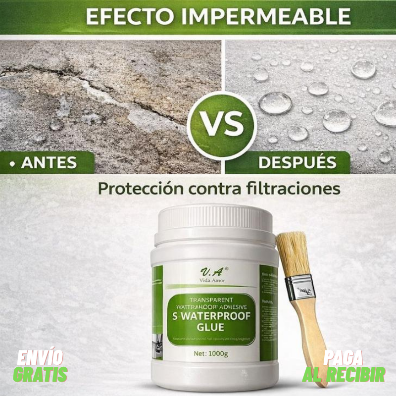 Sellador adhesivo impermeable 300 GRS